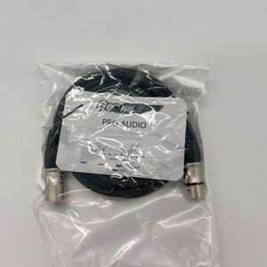 Premium Male XLR To Microphone Cable with Rean Connectors 2M